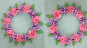 See more ideas about flower frame, picture frame crafts, picture frame decor. Diy Paper Flower Wall Hanging Photo Frame Beautiful Paper Flower Easy Method Youtube