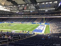 ford field section 111 detroit lions rateyourseats com