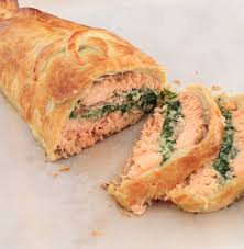 Epingle Par Erna Erpel Sur Food Recette Saumon Saumon Wellington Recettes De Cuisine