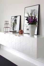 Ikea Cabinets With Geometric Fronts Can Be Lit To Accentuate Them Decor Home Decor House Interior