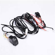 Led Light Bar Led Work Light Wiring Harness And Toggle Switch