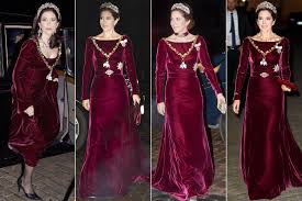 Earlier that day, crown princess mary stuck with the bright colors, wearing a blue tie waist dress to the monaco wedding's religious ceremony. Princess Mary Of Denmark Wears New Year Dress For 4th Time People Com