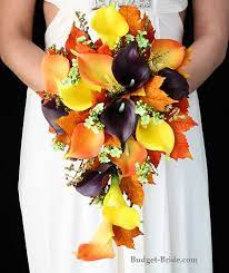 Buy lily artificial wedding bouquets and get the best deals at the lowest prices on ebay! Fall Calla Lily Wedding Flower Bouquet Calla Lily Wedding Flowers Flower Bouquet Wedding Silk Flowers Wedding