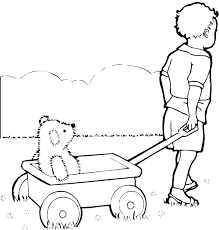 This image of w is for wagon coloring page in the category of coloring pages is a part of our vast gallery of coloring book printables, including thousands of free coloring images for kids from preschoolers to graders.if you like the picture of w is for wagon coloring page, you can download the image by right clicking and save as or print it or pdf it if your computer has the capability to. Free Coloring Pages Boy Pulling Wagon