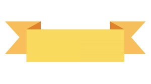 15 A White Banner Animated Png Ribbon Moder Ribbon Banner Yellow Ribbon Banner
