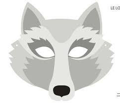 Maski Tvarin 35 Fajliv Dlya Zavantazhennya Wolf Mask Mask For Kids School Art Activities