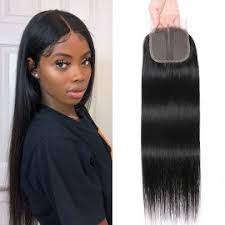 Natural black color, can be dyed (3) unit weight: Virgin Straight Closure Brazilian Straight Closure Straight Hair Closure Straight Lace Closure At An Unbeatable Price