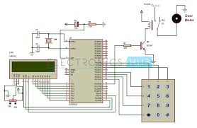 Coin based mobile battery charger circuit diagram gsm based home security system automation circuit diagram of zigbee based gsm based home appliance control circuit diagram microcontroller based solar charger wireless energy meter circuit diagram pic solar charger. Password Based Door Lock System Using 8051 Microcontroller