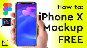 Create Iphone X Mockup Using Figma No Photoshop No Fluff Design Youtube