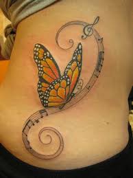 We are 100% sure that this awesome music tattoo presenting the real human heart in headphones on the chest will surely strike the right chord! 35 Awesome Music Tattoos For Creative Juice