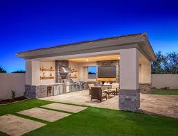 New Luxury Homes For Sale In Scottsdale Az Saguaro Estates Patio Design Modern Outdoor Kitchen Outdoor Kitchen Design Layout