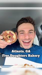 Five Daughters Bakery Review in Atlanta, Georgia #bakerymonday #foodreview  #foodlover #foodcritic #donuts #bakery #foodreels #mukbang #yum #fypシ