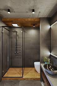A Contemporary Apartment For A Single Man In Moscow Minimalist Apartment Decor Industrial Apartment Decor Modern Bathroom Design