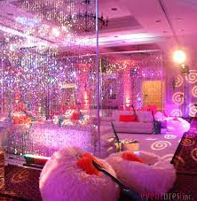 Fun And Fabulous Rock And Roll Lounge Guitar Shag Glitter Fun Themed Eventuresinc Neon Room Neon Bedroom Pink Room
