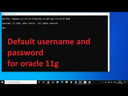Alter user hr identified by hr account unlock . Oracle 11g Username And Password Detailed Login Instructions Loginnote