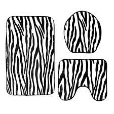 Want to discover art related to zebrastreifen? 3 Stuck Flanell Toilettendeckel Rutschfeste Kaufland De