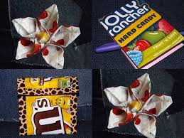 Quite often chocolate is wrapped in foil and not plastic or paper. Candy Wrapper Crafts Lovetoknow