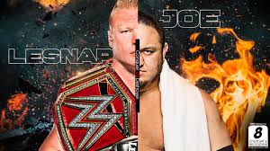 Posts about samoa joe written by markoutwrestlingwallpapers. Wwe Brock Lesnar Vs Samoa Joe Wallpaper By Arunraj1791 On Deviantart