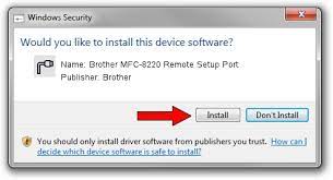 This brother printer model has a width of 17 inches, a depth of 17.8 inches, and a height of 13.2 inches. Download And Install Brother Brother Mfc 8220 Remote Setup Port Driver Id 1074370