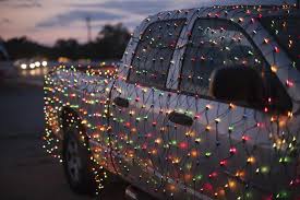 Adding holiday lights to your car is as easy as 1, 2, 3. How To Decorate Your Car With Christmas Lights For Parades Parties In The Garage With Carparts Com