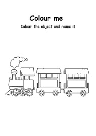 You can teach all the transportation vehicles to preschoolers and toddlers by this coloring pages. Color The Train Transportation Coloring Pages Worksheets For Preschool Kindergarten Grade Art And Craft Worksheets Schoolmykids Com