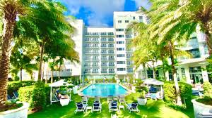 The hotel is oceanfront and the beach is right there so that was super fun. Oceanfront Penthouse At Cadillac Hotel Beach Resort Miami Beach Coolest Luxury Hotels Youtube