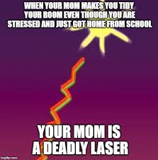 Minecraft uhc but the sun is a deadly laser. Image Tagged In The Sun Is A Deadly Laser Imgflip