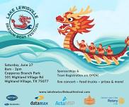 Lake Lewisville Dragon Boat Festival