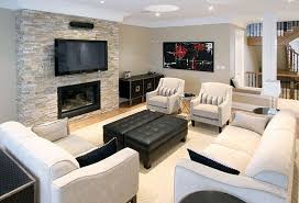Gas Fireplace With Tv Above Found On Landmarthomes Com Fireplace Furniture Placement Fireplace Furniture Family Room Design