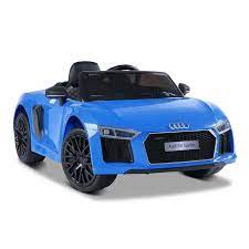 Licensed Audi R8 Kids Electric Ride On Car In Blue Toy Cars For Kids Car Kids Ride On Toys