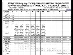 Uds guss student hostel application procedures 2020/2021. Samastha Online Madrasa Exam Time Table 2021 Youtube