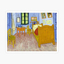 Now thanks to the art institute of chicago you can pretty much do just that and for less than the cost of a deep dish pizza at pequod's! 1889 Vincent Van Gogh Van Gogh S Bedroom In Arles 57x74 Photographic Print By Paulrommer Redbubble