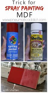 Trick For Spray Painting Mdf Diy Painting Furniture Diy Spray Painting