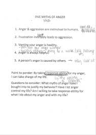 Five Myths Of Anger Notes Anger Frustration Anger Management