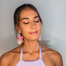 Makeup match con esas mega caravanas para @luciana.mcp 💣💖