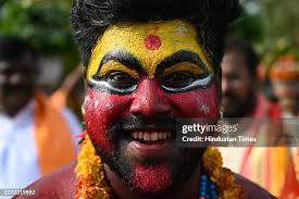 Devotees participating in the Ghatam procession during the Bonalu... News  Photo