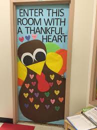 Our Version Of A Thanksgiving Door Decoration Thanksgiving Classroom Door Thanksgiving Classroom School Door Decorations