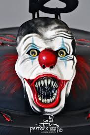 Pennywise The Clown Cake By La Torta Perfetta Pennywise The Clown Clown Cake Clown