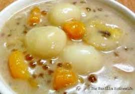 Ginataang Bilo Bilo Sticky Rice Balls In Coconut Milk Recipe Panlasang Pinoy Recipes Recipe Filipino Desserts Food Milk Recipes