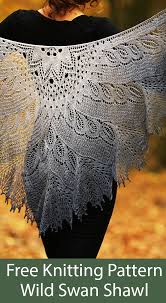 How can crescent shaped shawl be knitted as triangle? Crescent Shawl Knitting Patterns In The Loop Knitting