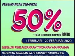 Pembayaran saman dengan diskaun boleh dilaksanakan melalui salah satu kaedah berikut Diskaun Saman Careta