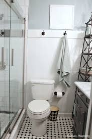 Black And White Master Bathroom Ideas Small Black And White Master Bathroom Reveal Southern Hospitality White Master Bathroom Black And White Master Bathroom Small Master Bathroom