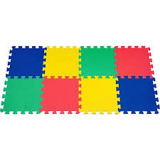 Multi Color Foam Mat Pack 8 Piece Foam Mats Foam Mat Flooring Mat Exercises