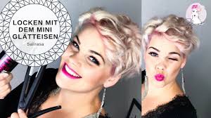 Kurze haare stylen frau unsere pinnacle 10 allefrisuren. Locken Fur Ganz Kurze Haare Kurzhaarfrisur Locken Mit Dem Mini Glatteisen By Salirasa Youtube