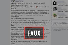 We did not find results for: On S Etait Bien Trompe Sur Le Traitement Du Covid 19 Itineraire D Un Post Facebook Qui Seme La Confusion
