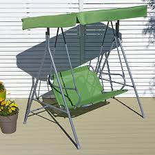 25% off cotton metal swing seat hanging chair hammock max load 240kg for outdoor garden camping 0 review cod. Blooma Metal Swing Bench Diy At B Q
