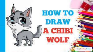 Tons of awesome anime chibi wallpapers to download for free. How To Draw A Chibi Wolf In A Few Easy Steps Drawing Tutorial For Kids And Beginners Youtube