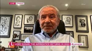 Lord Alan Sugar shares update