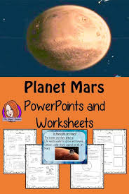 Planet Mars Powerpoint And Worksheets Lesson In 2020 Mars Facts For Kids Planet For Kids Mars For Kids
