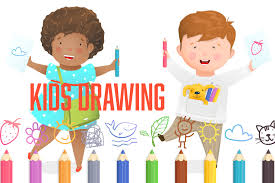 If you need some advice on materials or processes, check out discovering great artists: Happy Smiling Children Drawing Pre Designed Vector Graphics Creative Market